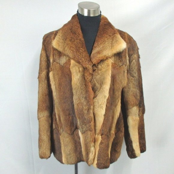 Jackets & Blazers - Fur coat Top jacket outerwear Fur Ladies 42